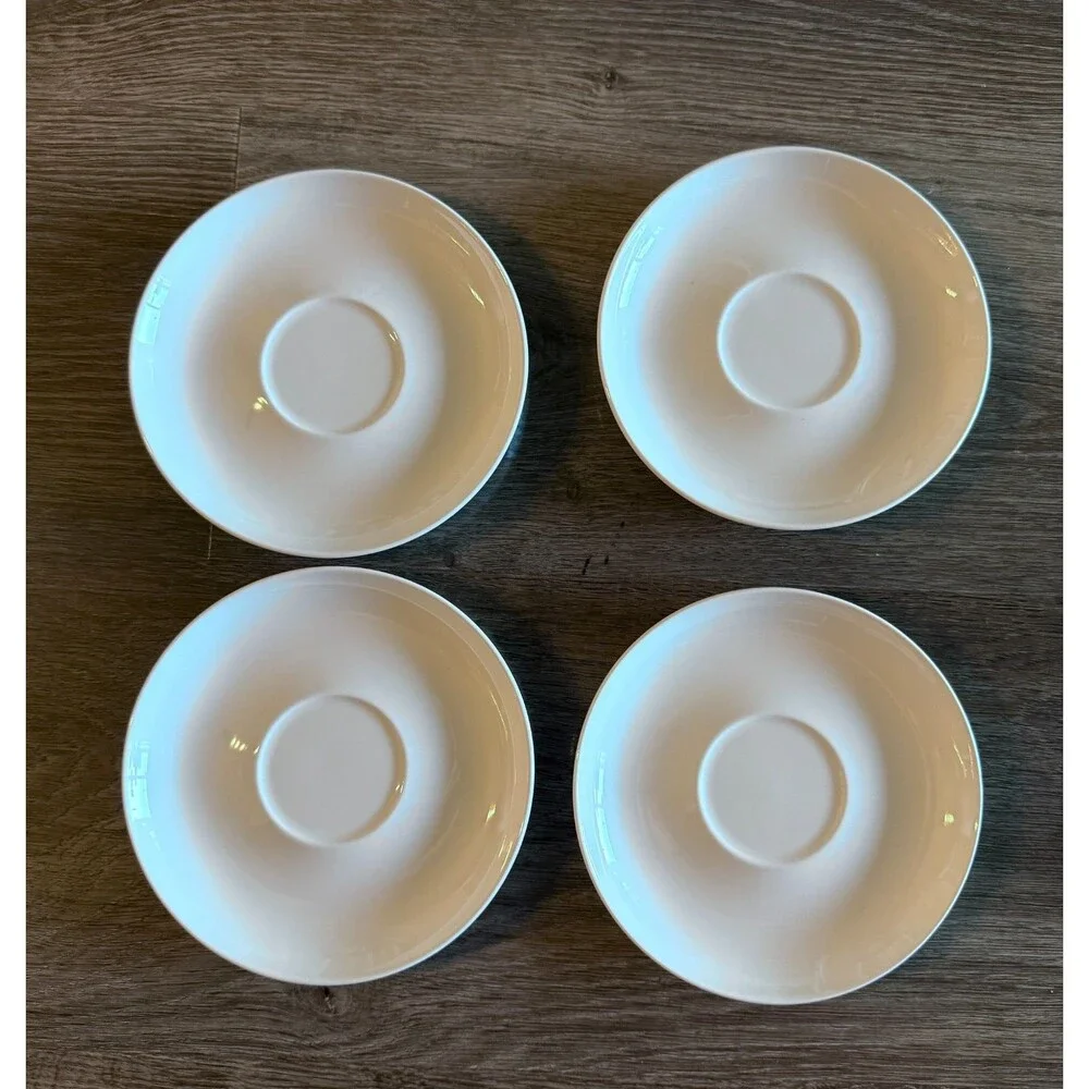 Set of 4 Vintage Nassau Ware Japan Custom Design 5.5